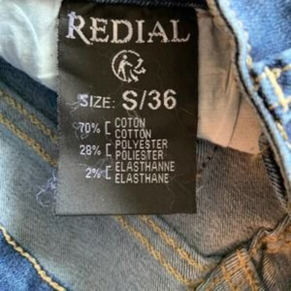 Redial Paris Denim Embellished Skinny Jeans Size 36 (Size 8 USA) - Picture 7 of 10